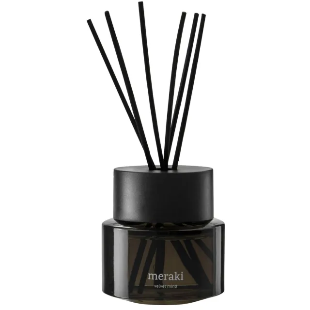 Meraki geurstokjes Velvet Mind (100 ml) Grijs