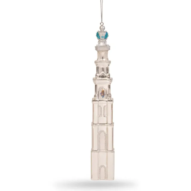 De ballen uit Kersthanger Westertoren Zilver