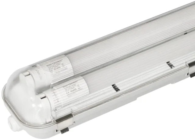 V-TAC 6x LED TL Armatuur 120 cm - 4000K Neutraal wit - 2x18 Watt - IP65 Waterdicht
