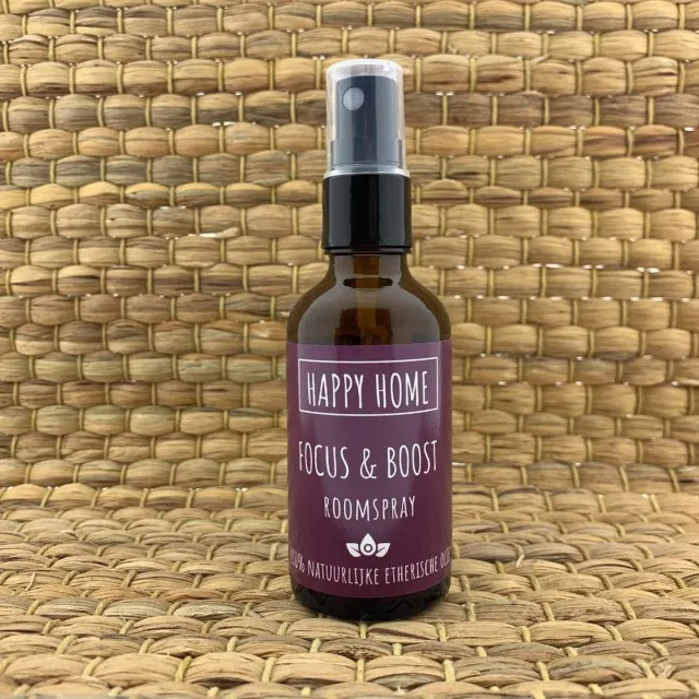 de Groene Linde Roomspray Happy Home, Focus & Boost, 50 ml blank