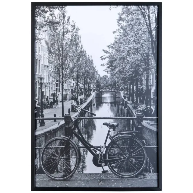 Atmosphera Créateur d'intérieur® Ingelijste poster AYU Noir et blanc