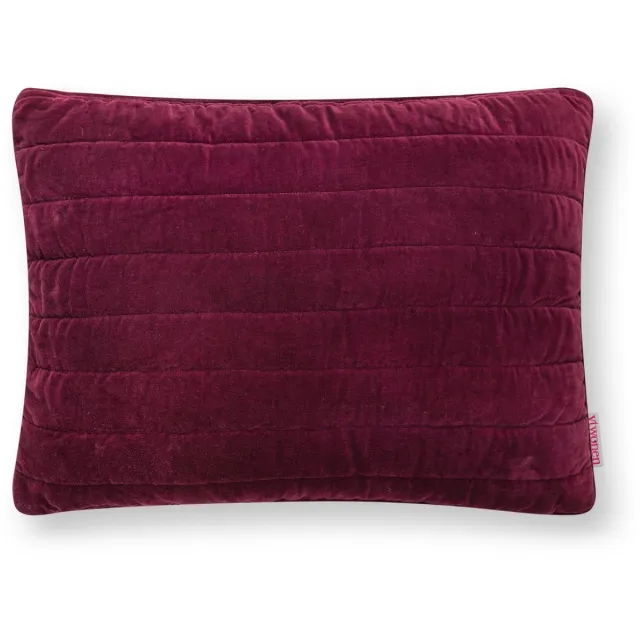 vtwonen Sierkussen Quilted - Kussen voor de Woonkamer - Wit - 50x70cm Bourgondië