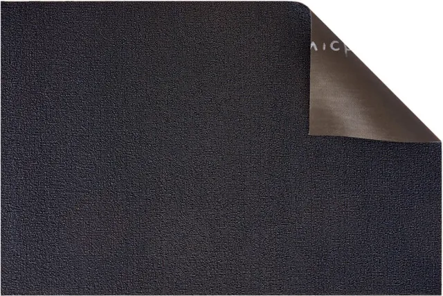 CHILEWICH doormat 46x71cm Solid ink zwart