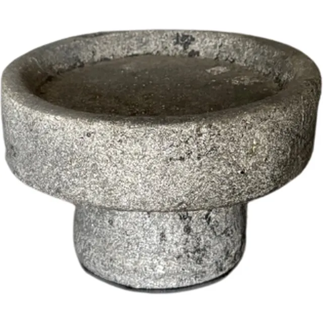 STILL Kaarsenstandaard - Op voet - Earth - Grijs - 12 x 7,5 cm
