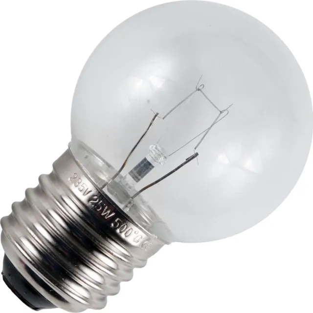 Schiefer (SPL) Pizza ovenlamp E27 235V 25W helder 500ºC 45x70mm