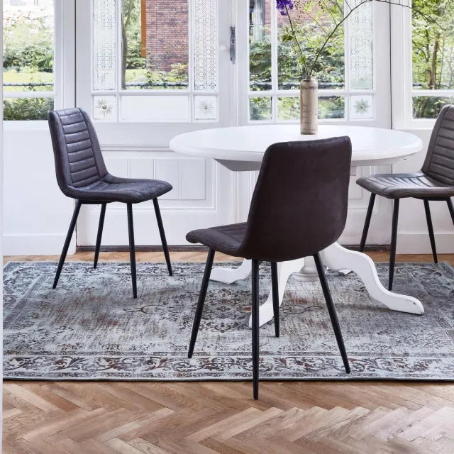 Interieur 05 Vintage Vloerkleed Mintgroen/Bruin - Dae - 160 x 240 cm - (M)