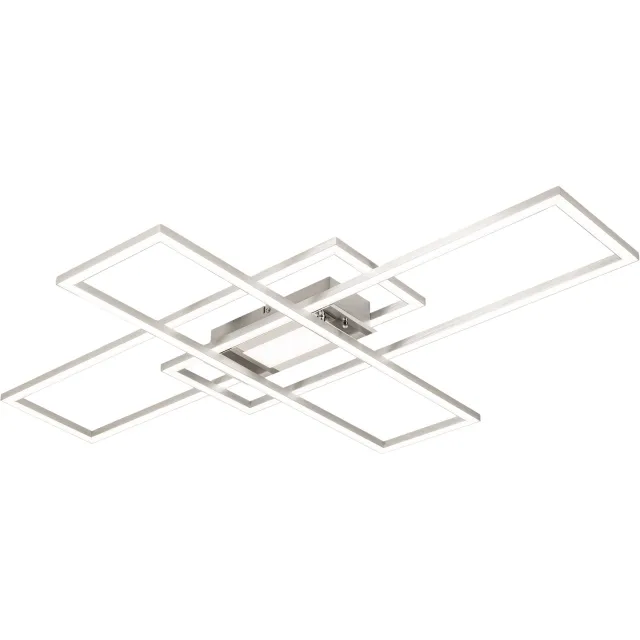 Lumidora Plafondlamp 75025 - Plafonniere - CUZCO - 3 Lichts - Ingebouwd LED - 45.0 Watt - 5500 Lumen - 6500 Kelvin - Aluminium - Metaal - Met dimmer