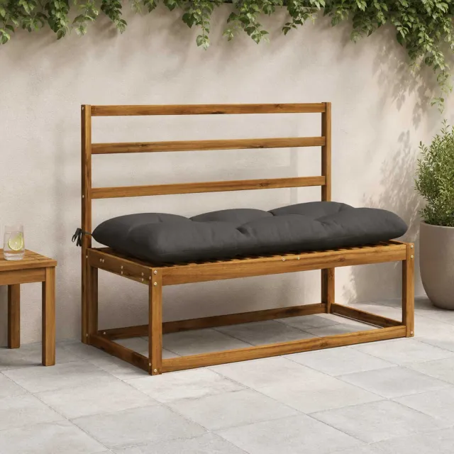 vidaXL Bankkussen VIANEN 100% Polyester Antraciet 120 x 50 x 12 cm Anthraciet