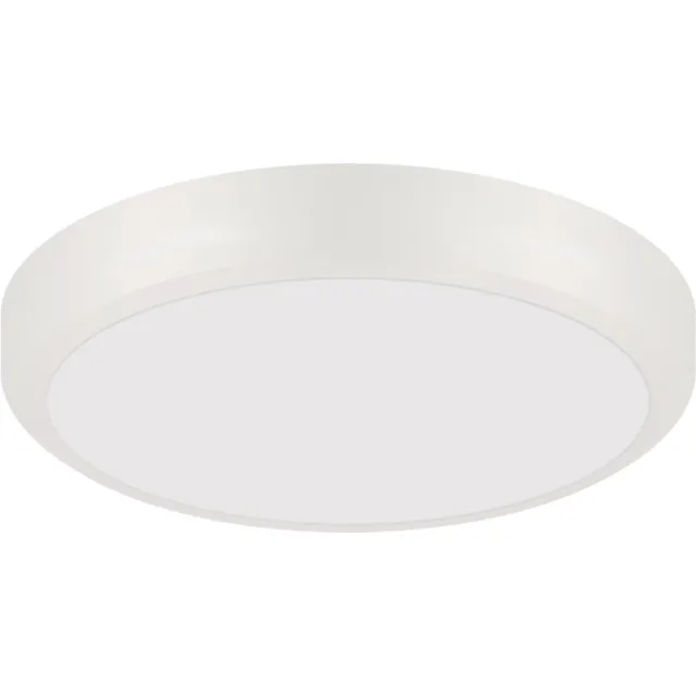 STRÜHM NASTIA - Led Plafondlamp - Wit kleur - opbouw- inbouw lamp - 14w - CCT - Aanpasbare licht kleuren 3000K,4000K,6000K - 1930Lumen - Rond - 170 mm