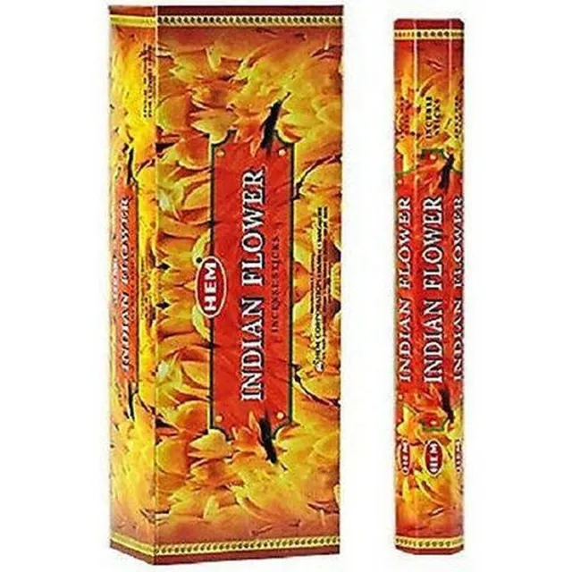 HEM Wierook - Indian Flower - Slof (6 pakjes/120 stokjes)