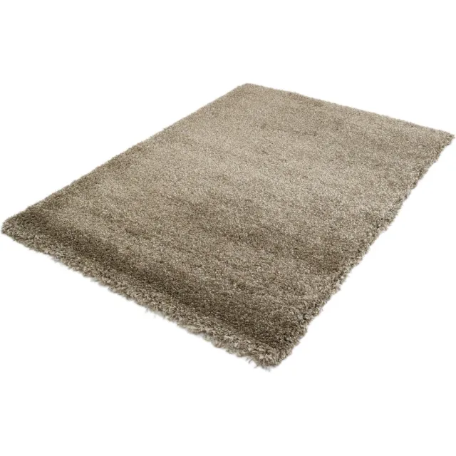 Merinos/Karpet24 Vloerkleed Shaggy Deluxe 5533-95 Taupe 160 x 225 cm bruin