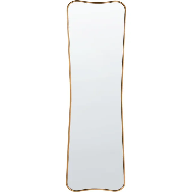 Beliani BRIEUC - Wandspiegel - Goud - Hout
