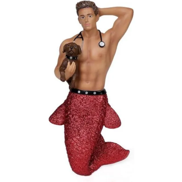December Diamonds Kerstbal Zeemeerman Dr Pet A Vet - Dierenarts rood