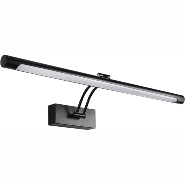 Vtw Living Spiegellamp - Spiegel Verlichting Led - Spiegel Verlichting - Verlichting - Led Verlichting - Ledlamp - Lamp Spiegel - Led Spiegel - Industrieel - Badkamer Spiegel Verlichting - Badkamer Verlichting - Zwart - 55 cm Breed