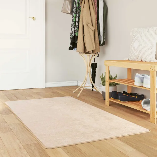 vidaXL Vloerkleedloper MARSA Crèmekleurig 100 x 200 cm, foto 2