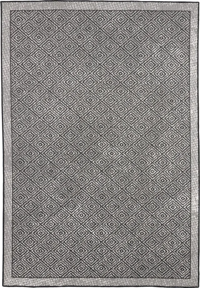 Pergamon Vloerkleed voor binnen en buiten Hampton Mottled Zwart