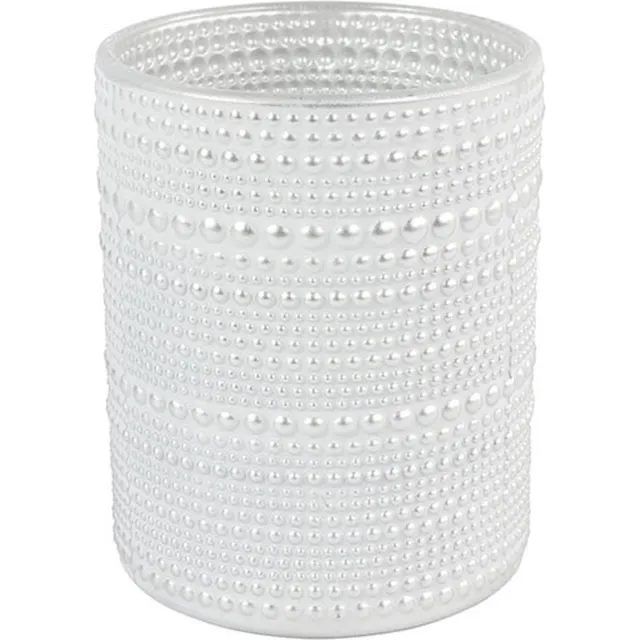 Countryfield Theelichth ro Nelle L wit/zilver