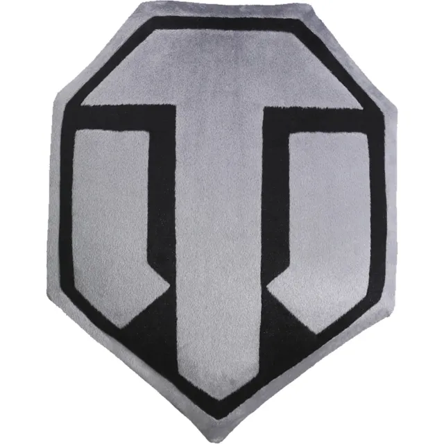 FRAGSTORE World Of Tanks - Sierkussen - Logo 42 cm Grijs