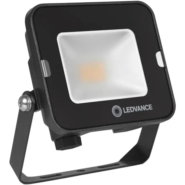 Doos 8x Ledvance LED Floodlight | 10W 4000K 1000lm 840 IP65 zwart