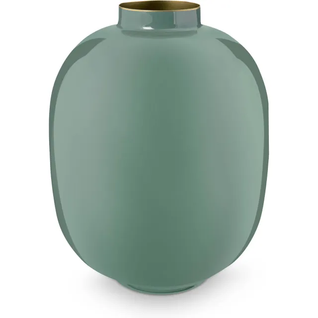 Pip Studio vaas metaal (groen) (32 cm)