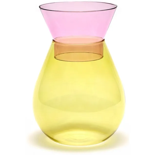 Peleg Design Twotone Vase - Yellow Geel