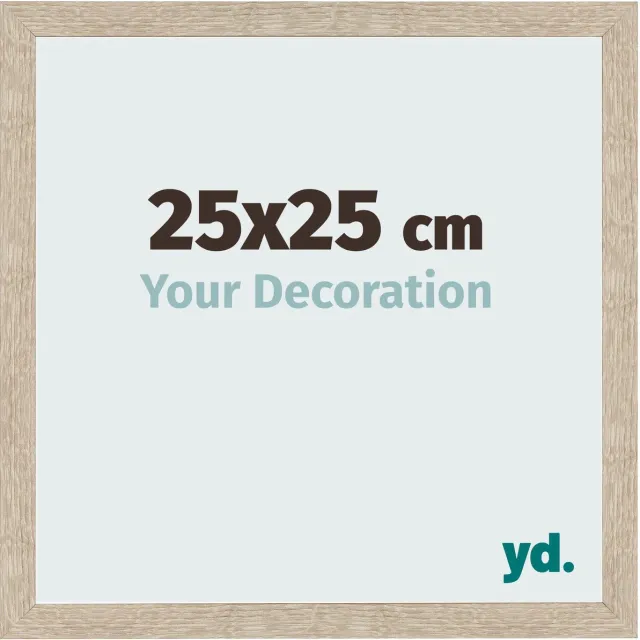 yd. Your Decoration - Fotolijst 25x25 cm - MDF - Sonoma Eiken - Bologna