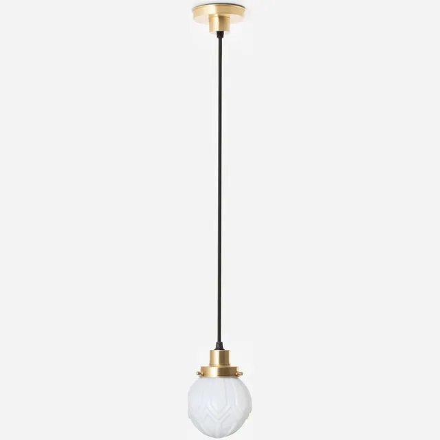 Coloured by Art Hanglamp aan snoer Victory 20's Brons - Art Deco Trade