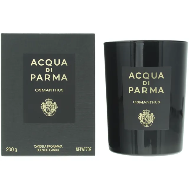 Acqua Di Parma Signatures Osmanthus Kaars 200g Zwart