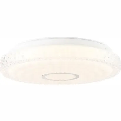 Brilliant Plafondlamp Adria Wit ⌀30cm 12w Metaal chroom