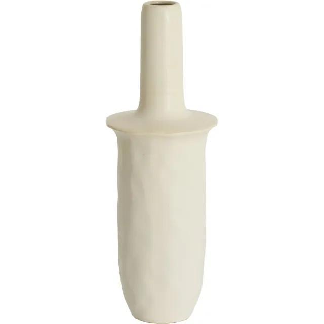 Light & Living Vaas SENNES - Ø19.5x56cm - Wit