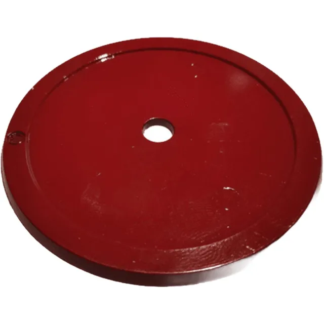 House of Bakelite dob kapstok wandplaat - Rood Ral 3011