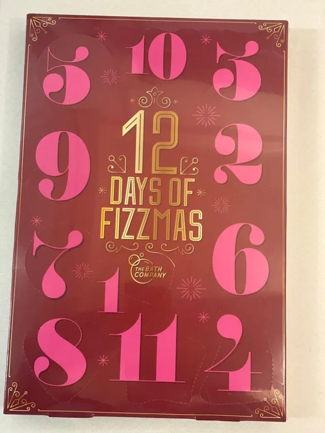 Fizzmas Bruisbalkalender adventskalender 12 dagen Rood