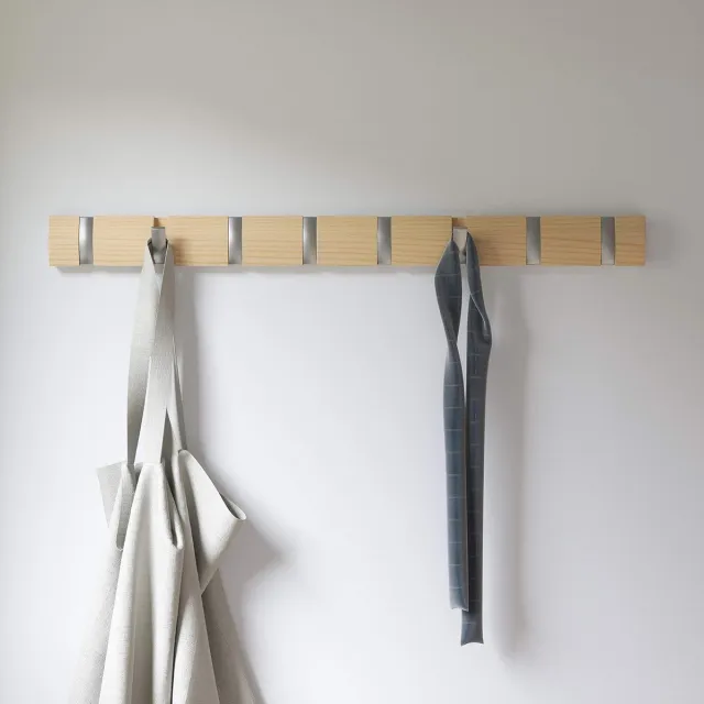 Umbra kapstok,mobiel Kledingrek,voor kleding,jassen,hoeden, tassen - Coat Rack Wall - Wall Coat Rack
