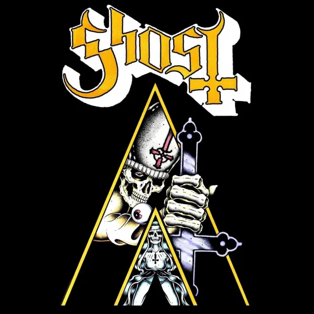 Razamataz Ghost - Clockwork Ghost - Textiel postervlag Multi colour