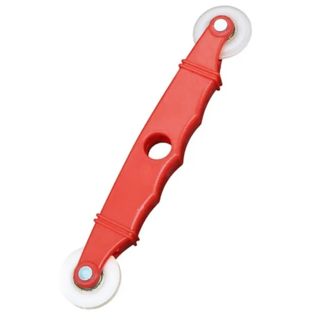 LOUZIR Hor Scherm Rol Tool - Horrenbouw - Inroller inrolpees horren – Klamboe - DIY – Hobby - Wiel Hordeur Maken - Wielen Voor Horren - LOUZIR Rood