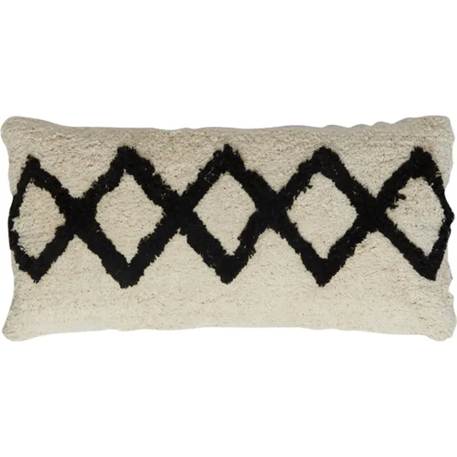 Light & Living Kussen FULDA - 60x30x10cm - Bruin