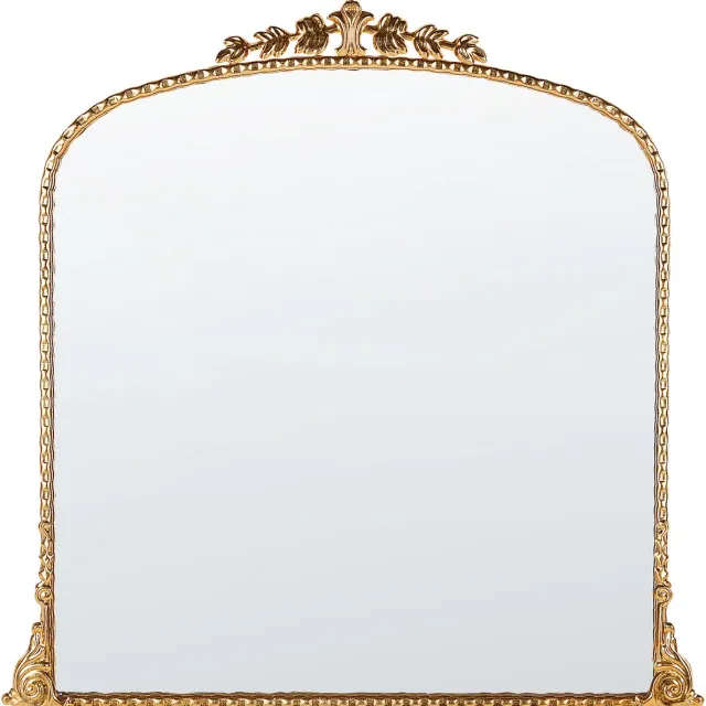 Beliani LIVRY - Wandspiegel - Goud - 71 x 71 cm - Metaal