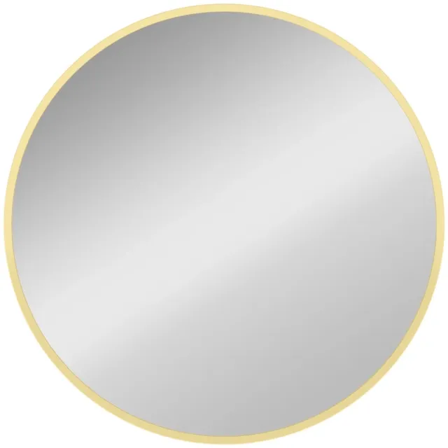 ZYLARO Wandspiegel - Modern design - 24 x 24 inch - Goud