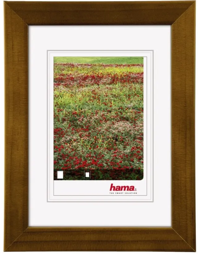 Hama Houten Kader Foggia Walnoot 20X30 bruin