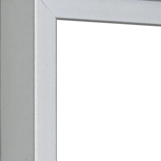 Lichtendonk Aluminium Wissellijst 100 x 150 Mat Zilver - Ontspiegeld Acrylite Glas - Salerno