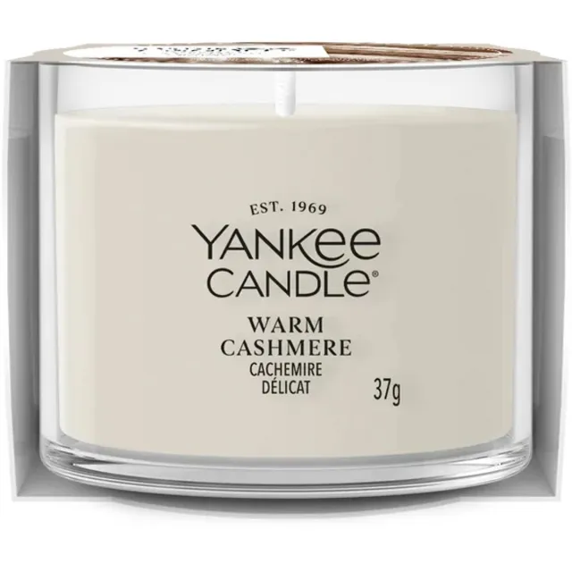 Yankee Candle Warm Cashmere - Mini Filled Votive - 10 branduren Bruin