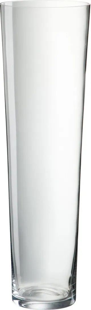J-Line vaas Extra - glas - transparant - small - 60 cm hoog