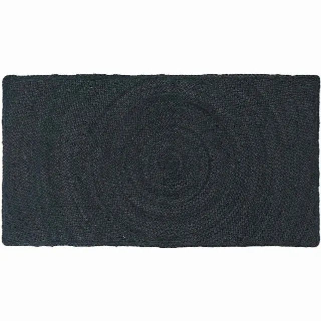 vidaXL Vloerkleden Donkergrijs Jute, foto 2