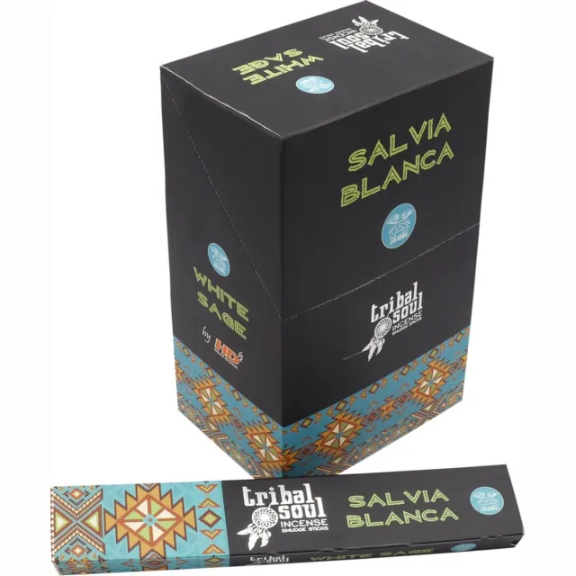 FMC gifts Tribal Soul - wierook - Witte Salie (1 pakje) - white sage zwart