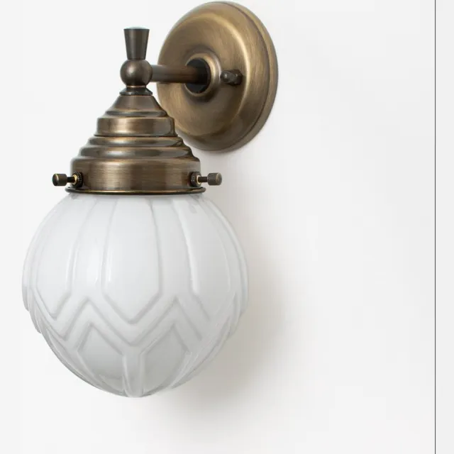 Coloured by Art Wandlamp Victory Royal Brons - Art Deco Trade