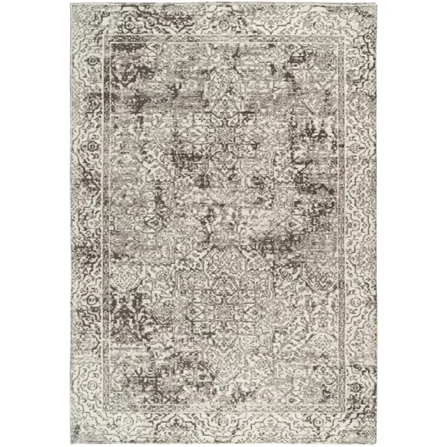 Dutch XXL Vintage Vloerkleed | Tapijt | Davis | Verweerd | Grijs | 120x170 cm
