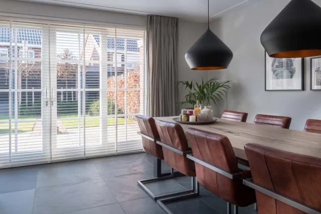 Dutchblinds Houten Jaloezieën - 50mm - Wit - 180 x 250 cm - Breedtematen van 40 t/m 300 cm