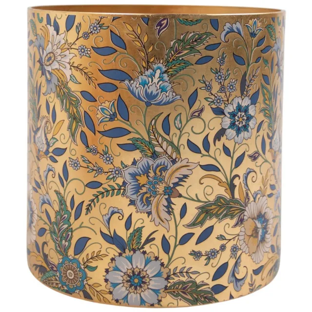 Mars & More Goudfolie - waxinelichthouder van glas - 25 cm Multi