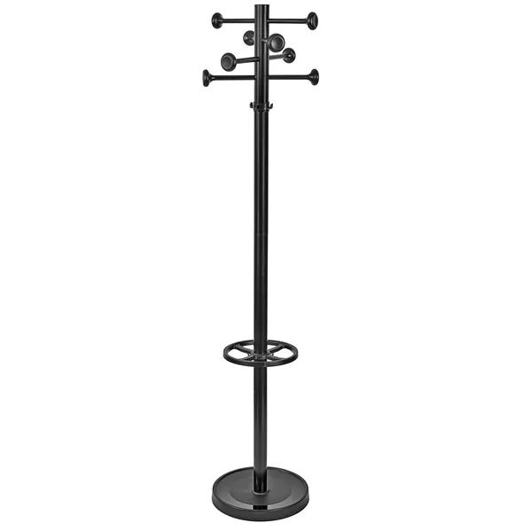 Maul Kapstok MAUL Grando staand 175cm 16 haken zwart RAL9004