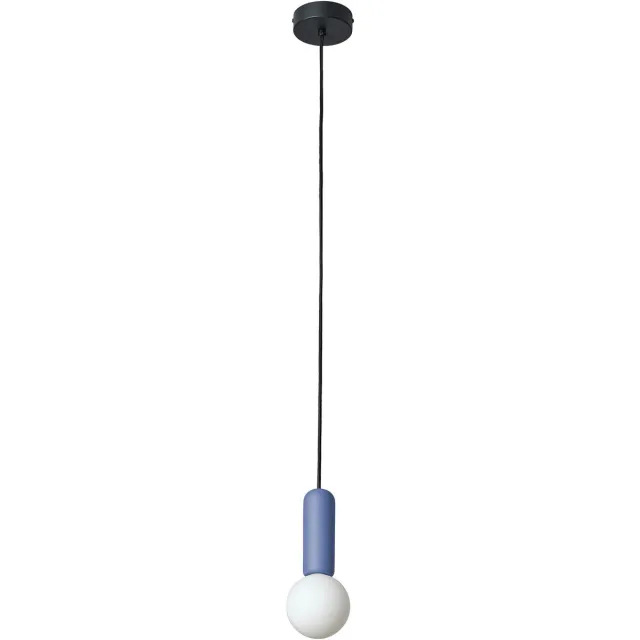 Osram Decor Beton Mic Hanglamp G9 100mm Blauw, Beton, Metaal, hoogwaardige uitstraling, voor Eet- en Woonkamer